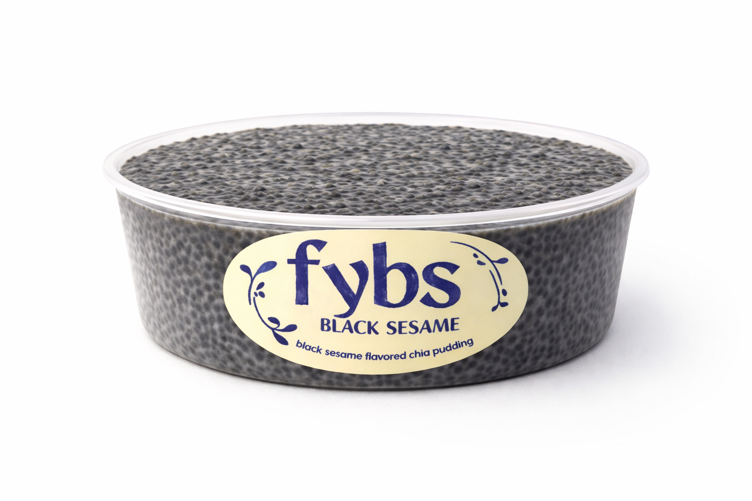 Chia Pudding (Black Sesame)